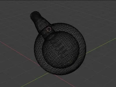 Glass bulb Free 3D model