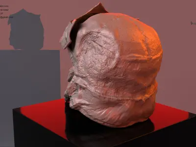 Star Wars Shore Trooper Skull Helmet  3D print model