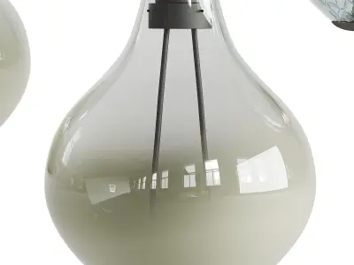 Cattelan Italia Aladdin Ceiling lamp 3D model