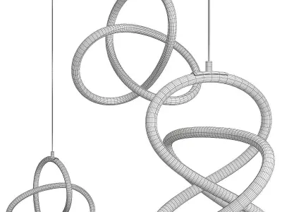 Tazia LED Mini Pendant Light Low-poly 3D model