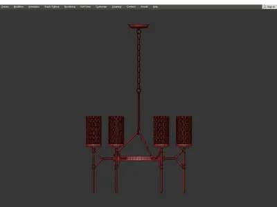 Odeon Light Vittoria 42256 Low-poly 3D model