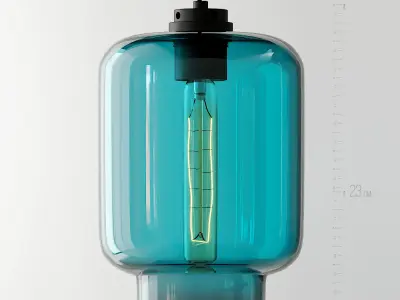 Calla Pendant by Jeremy Pyles for Niche 3D model