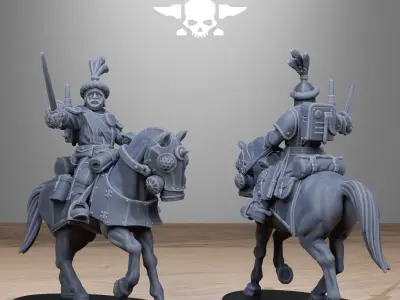 RoyalGuard Cavalry 3D print model