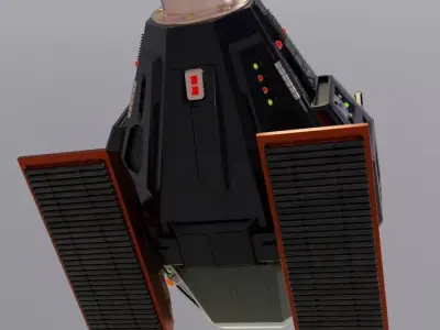 StarTrek Exocomp fan art 3D model