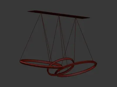 Christopher Boots Oracle Light Ring Set 3D model