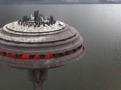 Space Station Empire Version 3D model