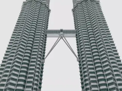 Petronas Twin Tower  3D model