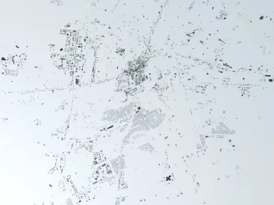 Winnipeg Streets and Buildings 3D model