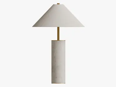 Adelaide Marble Table Lamp 3D model