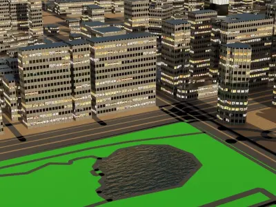 Taipe Citymap Building 3D model