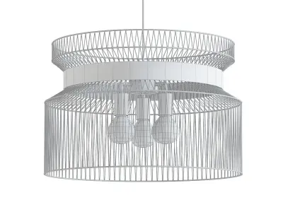 Godard goard pendant light 3D model