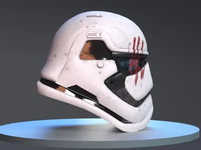 Star Wars Stormtrooper Helmet - VII VII IX 3D model