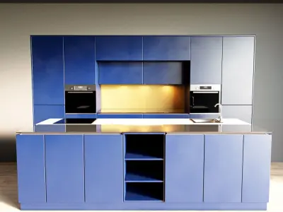 99-Kitchen3 matte 9 3D model
