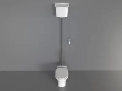 WC23 Toilet 3D model
