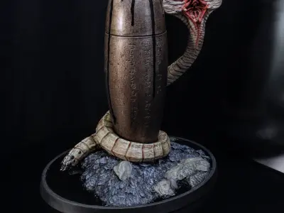 Hammerpede ready for 3D print prometheus alien covenant 3D print model