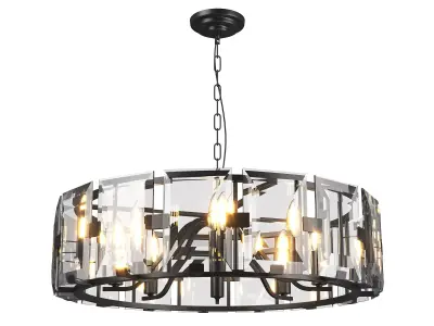 713287 Novara Lightstar hanging chandelier 3D model