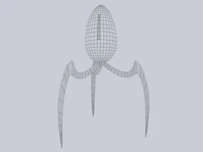 Alien troop Low-poly 3D model purchase