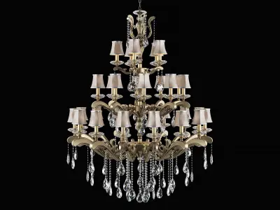 699308 Battitura Osgona Chandelier 3D model