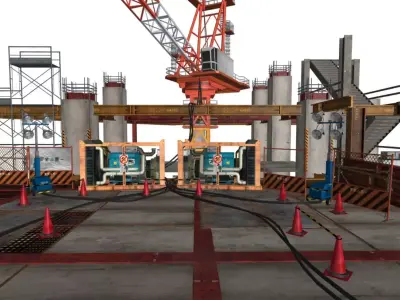 Scene - Scramble - Exterior 3D model