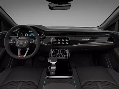 2025 Audi RS Q8 3D model