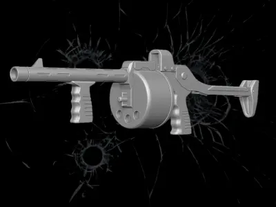 Street Sweeper 3D printable for action figures 3D print model