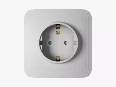 Realistic OutletType 3 3D model