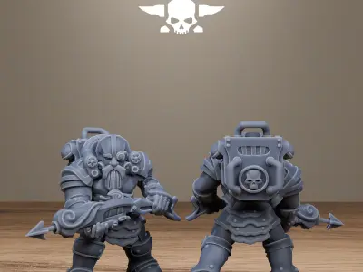 Ironvale infantry 3D print model