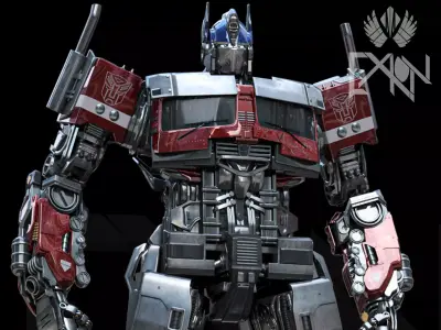 Transformers Optimus Prime ROTB 3D model