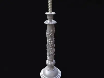 chandelier candle holder 3D model purchase