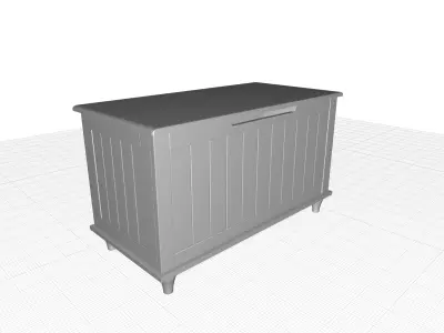 Dunbarton Storage Bench 3D model