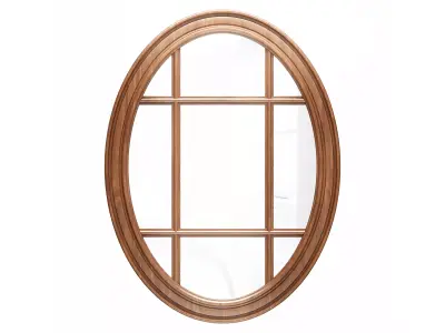 Mirror in a wooden frame GZ-M1030 3D model