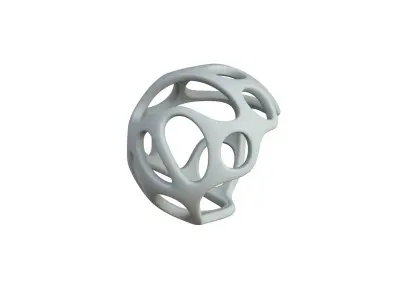 SciFi Cube Object No 41377 Low Poly Shape Texture