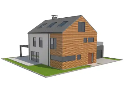 Modern House 2 3D model