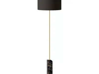 La Redoute Palaz Marble Floor Lamp 3D model