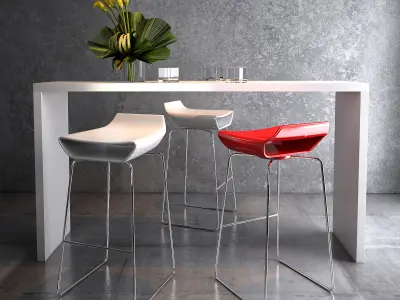 Ciacci Kreaty Sgabello chair 3D model