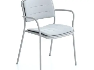 Kettal Village Table and Chair 3D model