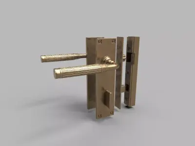 Door Knob CG43 3D model