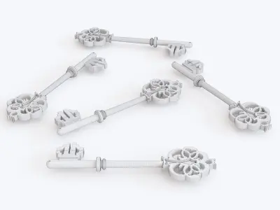 Key 18 3D model