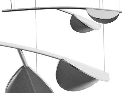 Flos Almendra Arch S2 Pendant Lamp 3D model