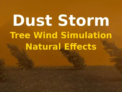 Dust and Storm and HIP file 3D model