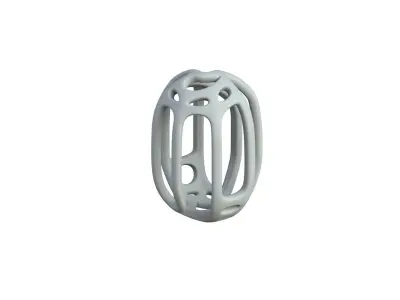 SciFi Cube Object No 16145 Low Poly Shape Texture