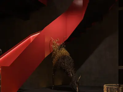 night bar 3d model 3D model