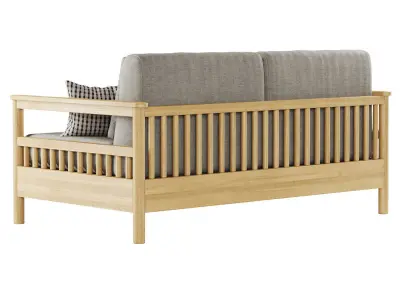 Tribeca outdoor sofa  3D model