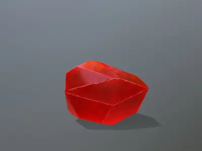 Crystal Set sword Low-poly 3D model purchase