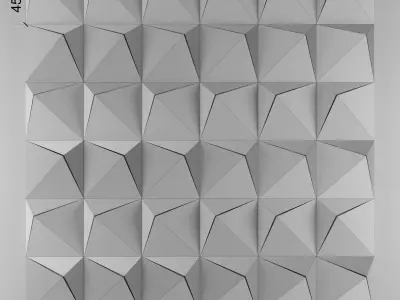 3d panel 15 Low-poly 3D model