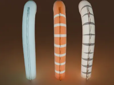 Indirect lighting for spotted garden eel and their friends 3D model