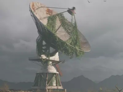 Abandoned Antenna 3D model