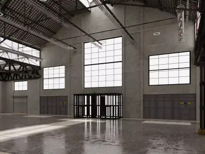 Exhibition Hall 41 3D model