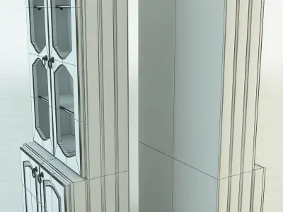 Display Cabinet 3D model