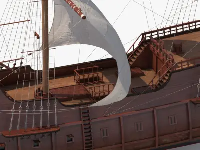  Spanish Galleon Ship 